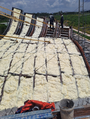 Phun Foam PU tạo hình cho khu công nghiệp Đồng Tháp – Bền đẹp, cách nhiệt vượt trội