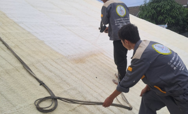 Thi công cách nhiệt pu foam