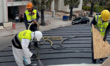 THI CÔNG PU FOAM CÁCH NHIỆT DỰ ÁN KHU DÂN CƯ NOVAWORLD PHAN THIẾT 