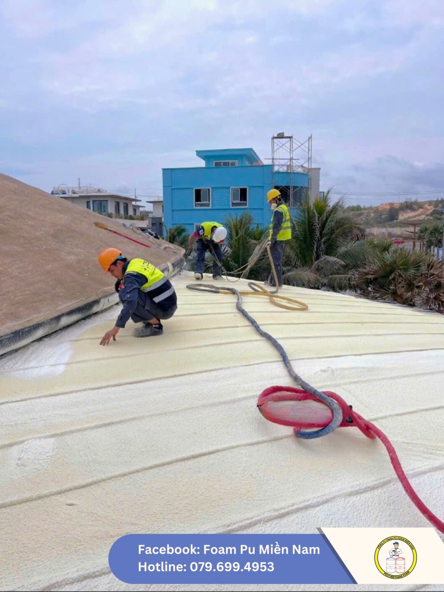 PU Foam Miền Nam thi công chuẩn kỹ thuật – hiệu quả lâu dài.
