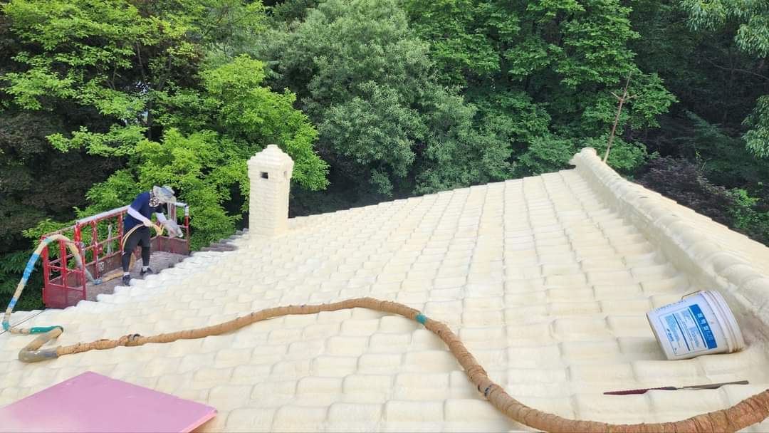 Công trình thực tế sau khi hoàn thiện thi công pu foam